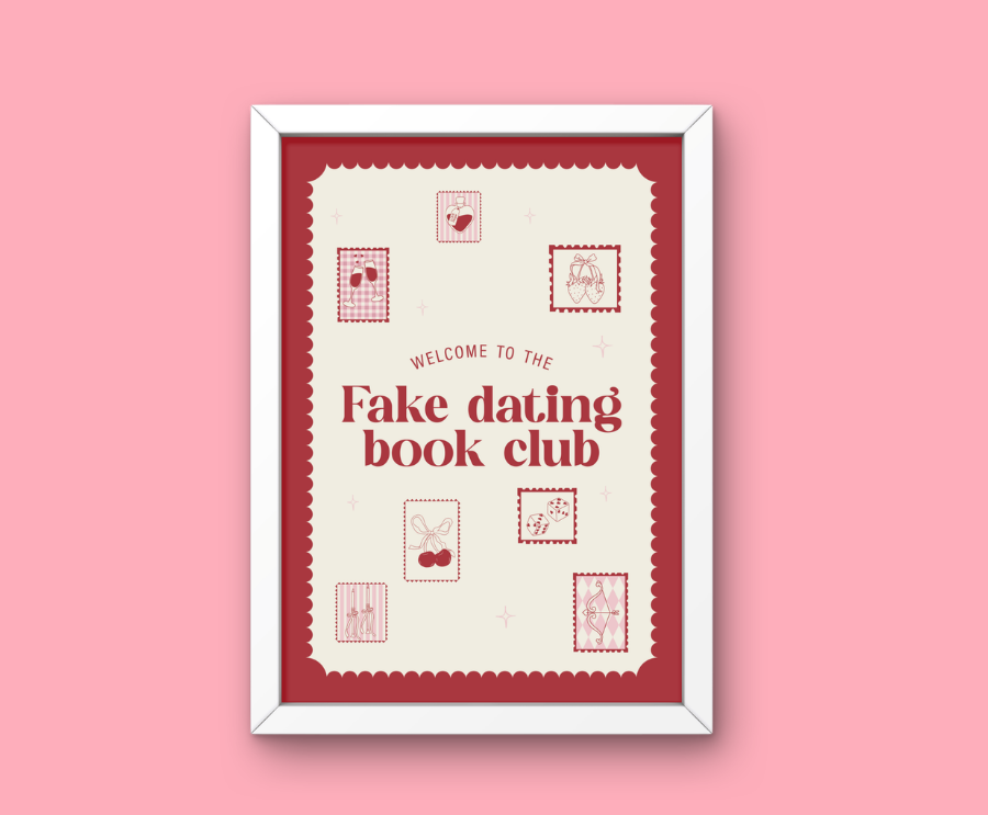 Affiche Fake Dating Book Club ♥ Collection Tropes