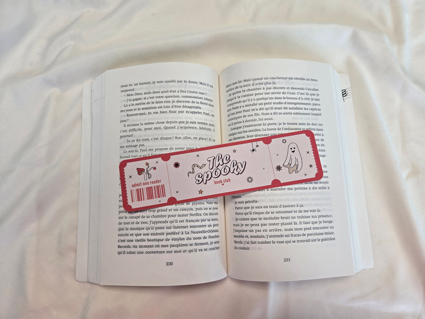 Marque-page The Spooky ♥ Collection Book Club