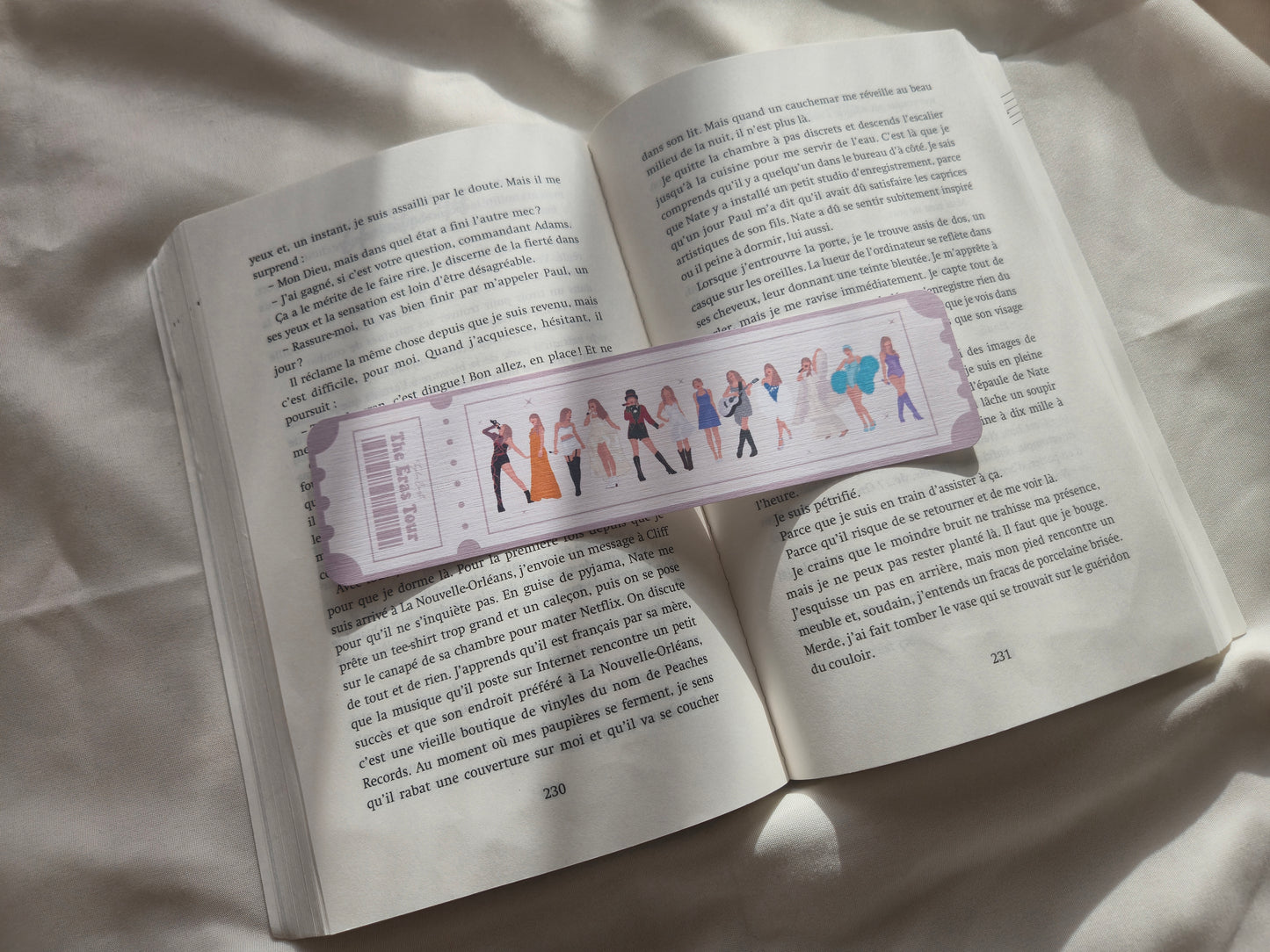 Marque-pages Taylor Swift - Tickets The Eras Tour ♥ Collection Taylor Swift