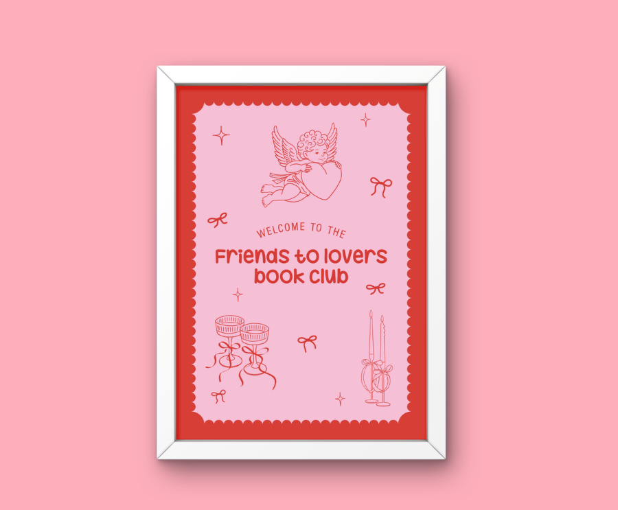 Affiche Friends to Lovers Book Club ♥ Collection Tropes