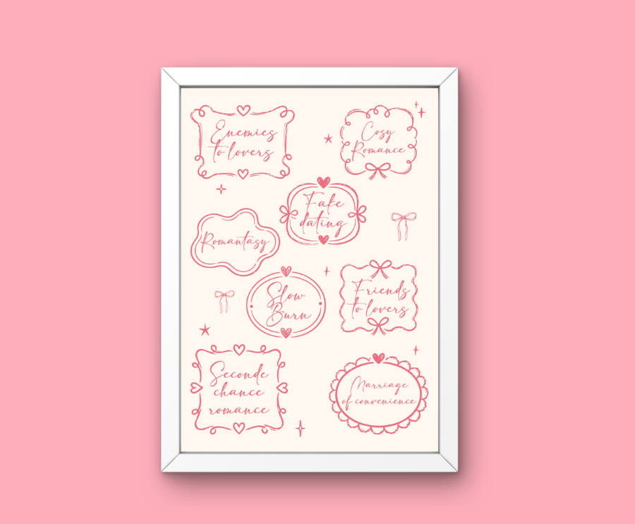 Affiche The Tropes Book Club ♥ Collection Tropes