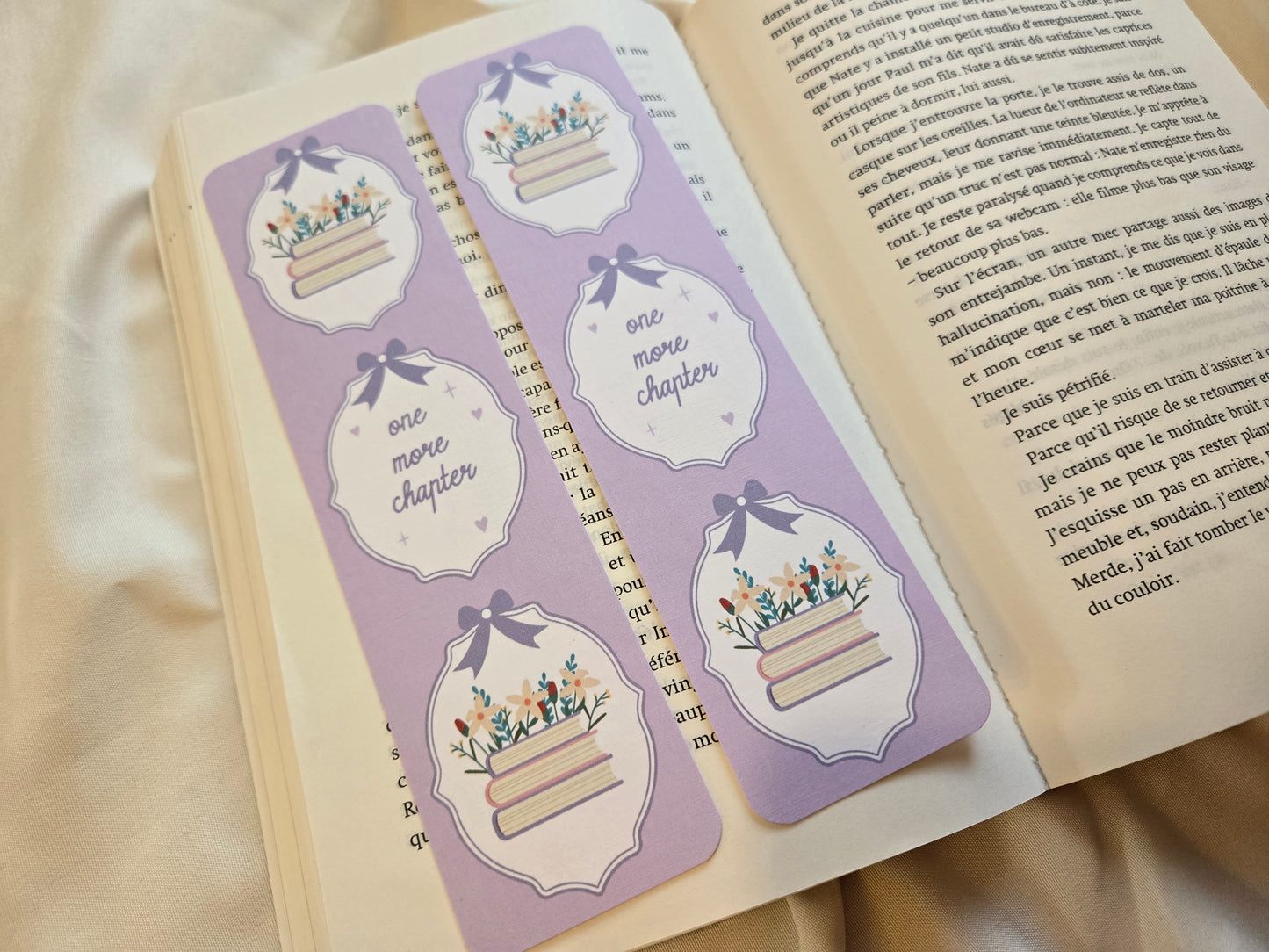Marque-page One more chapter ♥