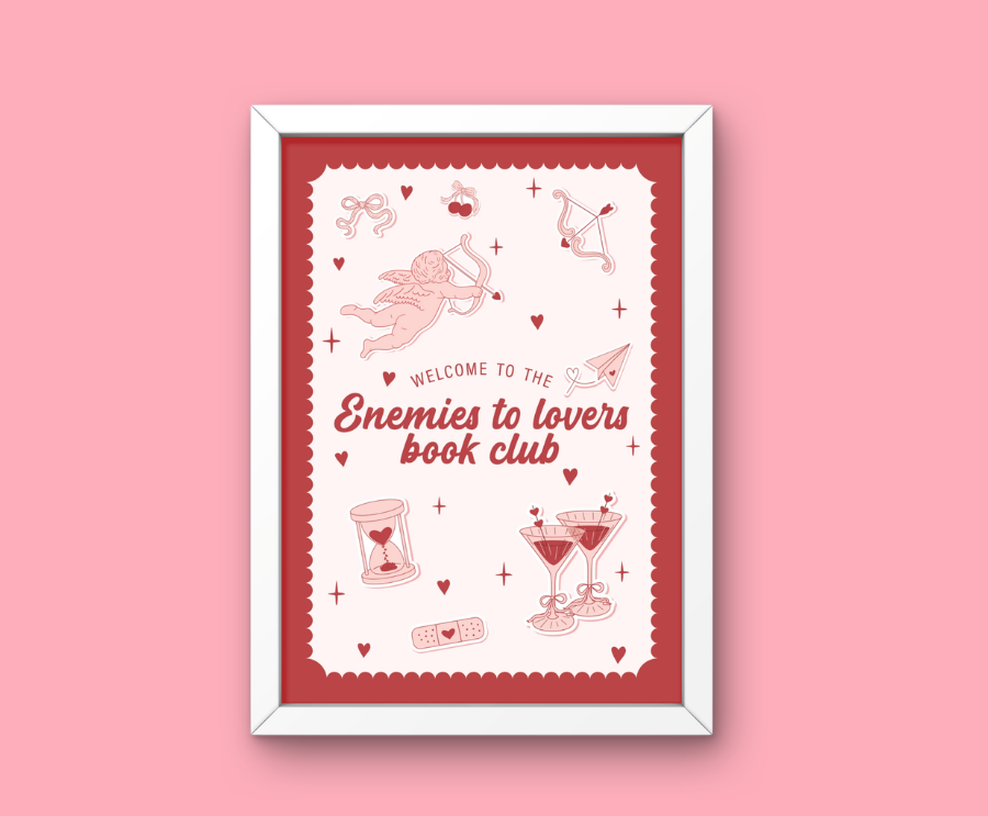 Affiche Enemies to Lovers Book Club ♥ Collection Tropes