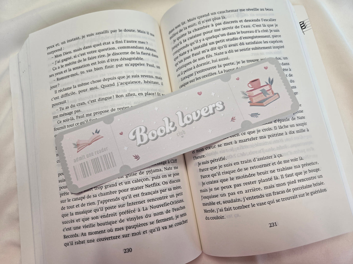 Marque-page Book Lovers ♥ Collection Book Club