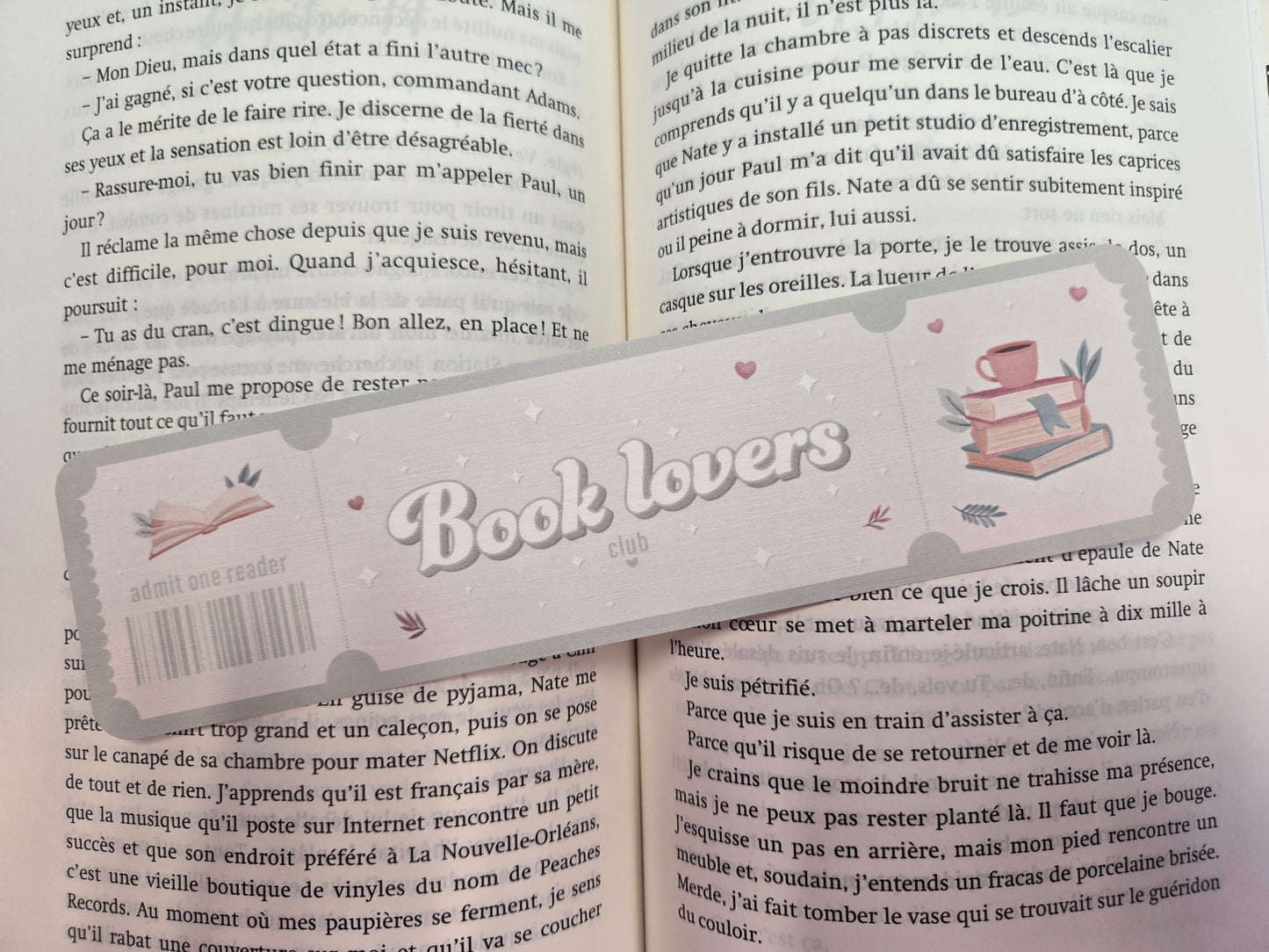Marque-page Book Lovers ♥ Collection Book Club