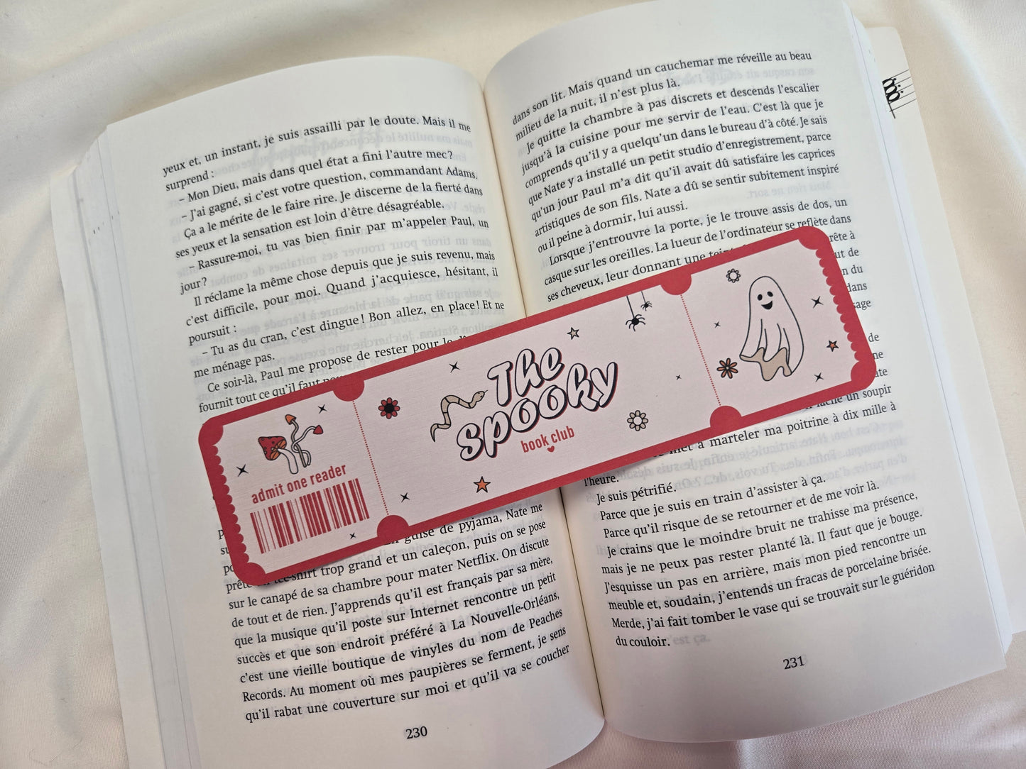 Marque-page The Spooky ♥ Collection Book Club