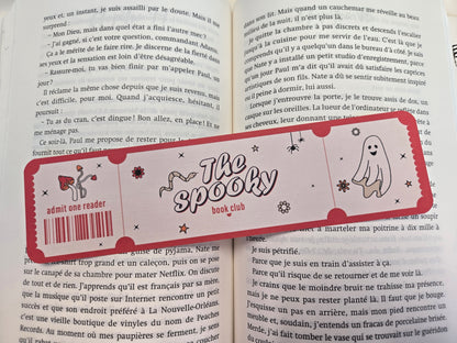 Marque-page The Spooky ♥ Collection Book Club