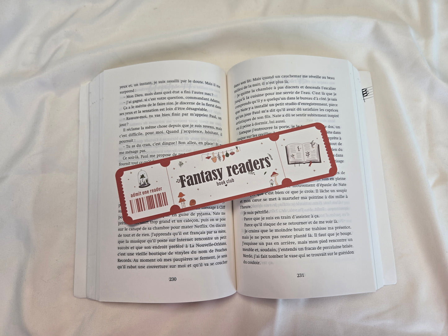 Marque-page Fantasy Readers ♥ Collection Book Club