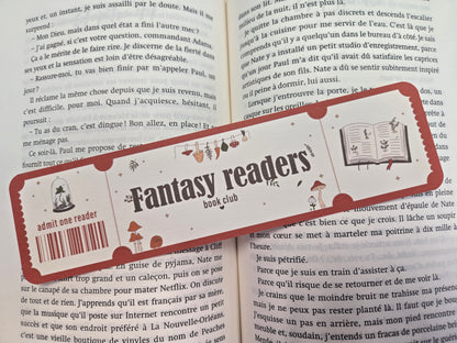 Marque-page Fantasy Readers ♥ Collection Book Club