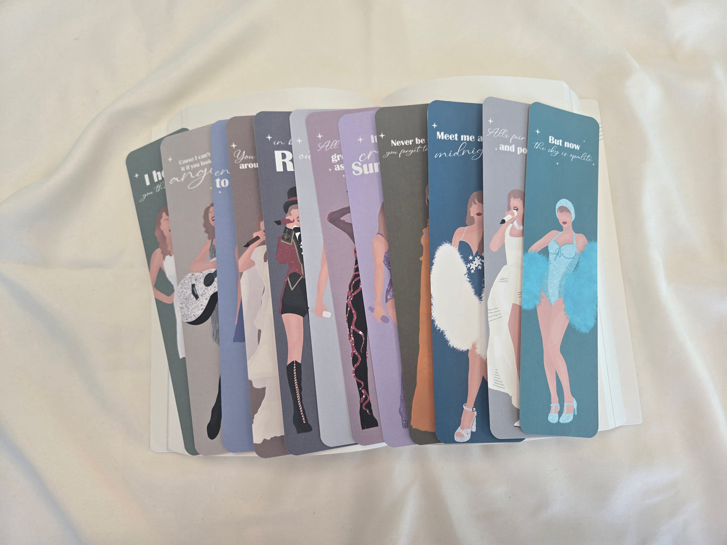 Marque-pages Taylor Swift - The Eras Tour dessins ♥ Collection Taylor Swift