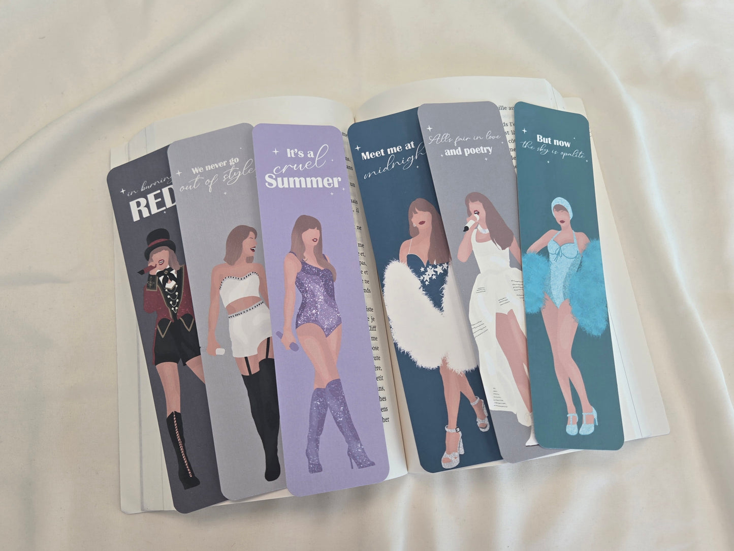Marque-pages Taylor Swift - The Eras Tour dessins ♥ Collection Taylor Swift