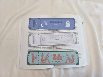 Marque-pages Taylor Swift - The Eras Tour tickets ♥ Collection Taylor Swift