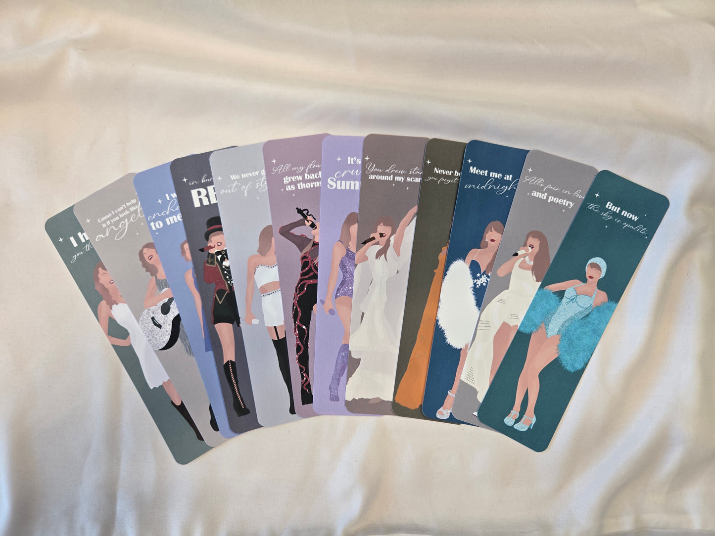 Marque-pages Taylor Swift - The Eras Tour dessins ♥ Collection Taylor Swift