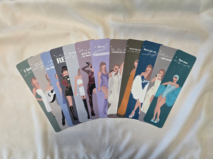 Marque-pages Taylor Swift - The Eras Tour dessins ♥ Collection Taylor Swift