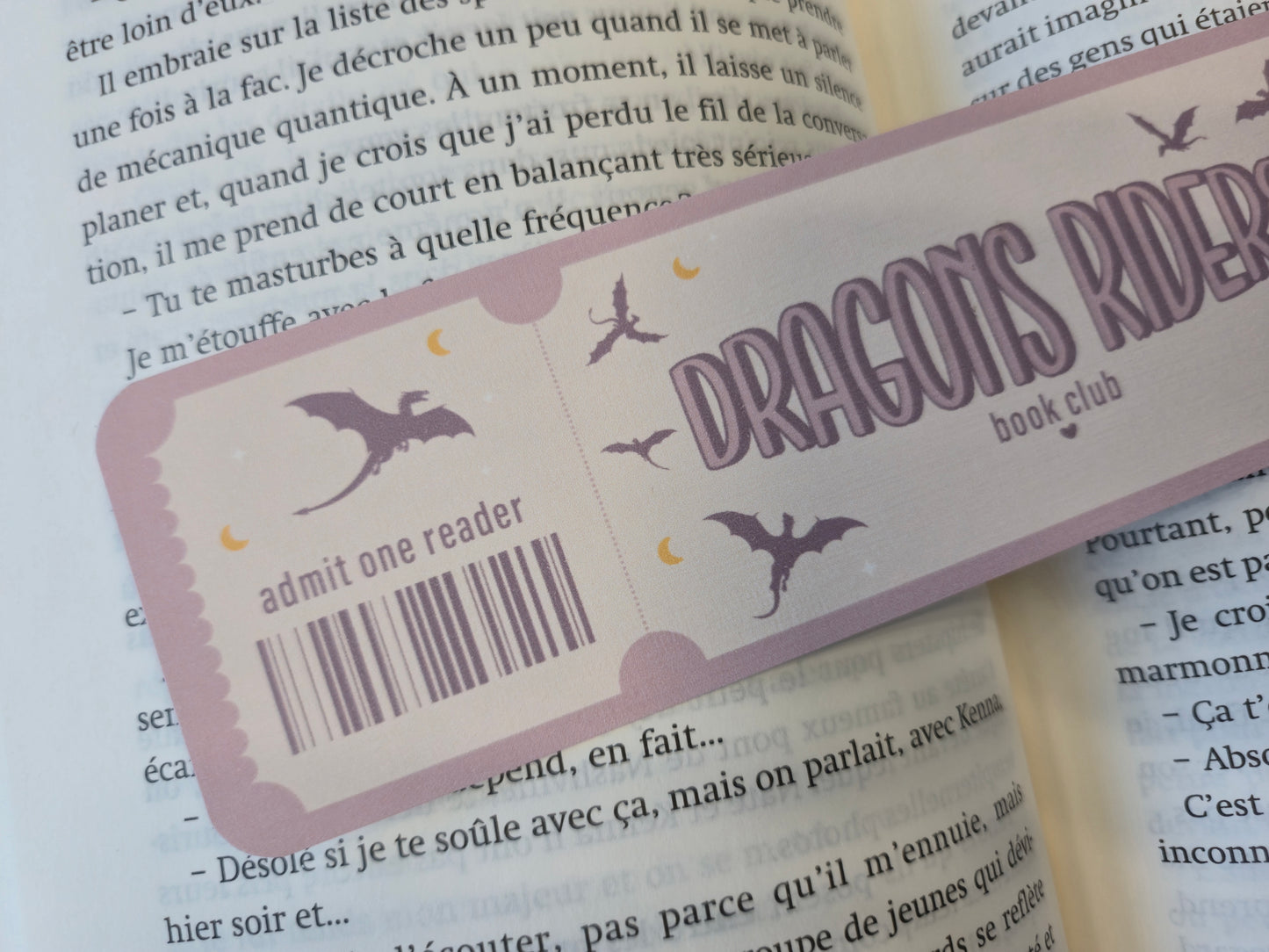 Marque-page Dragons Riders ♥ Collection Book Club