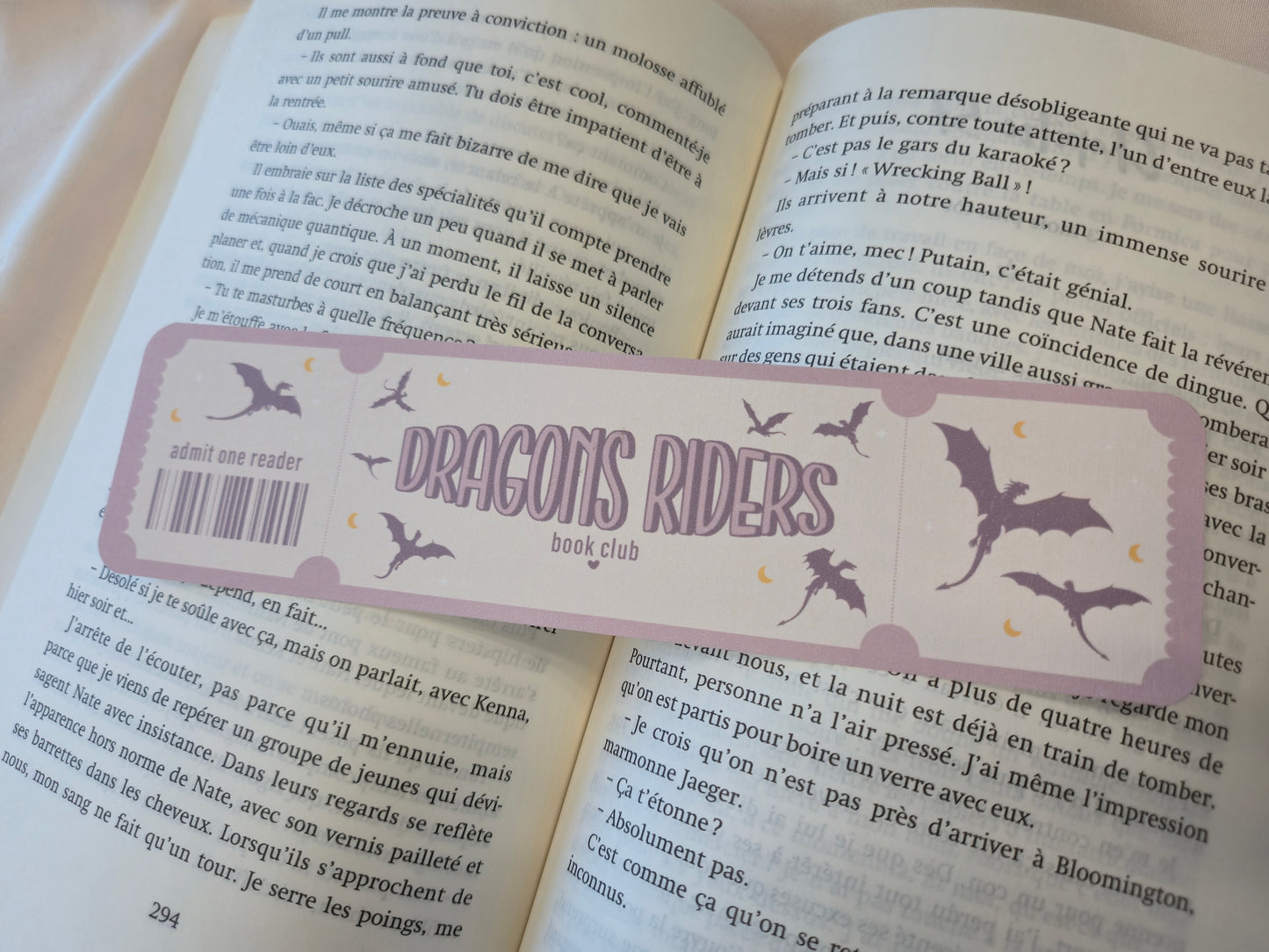 Marque-page Dragons Riders ♥ Collection Book Club