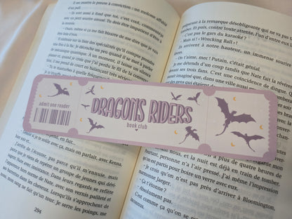 Marque-page Dragons Riders ♥ Collection Book Club
