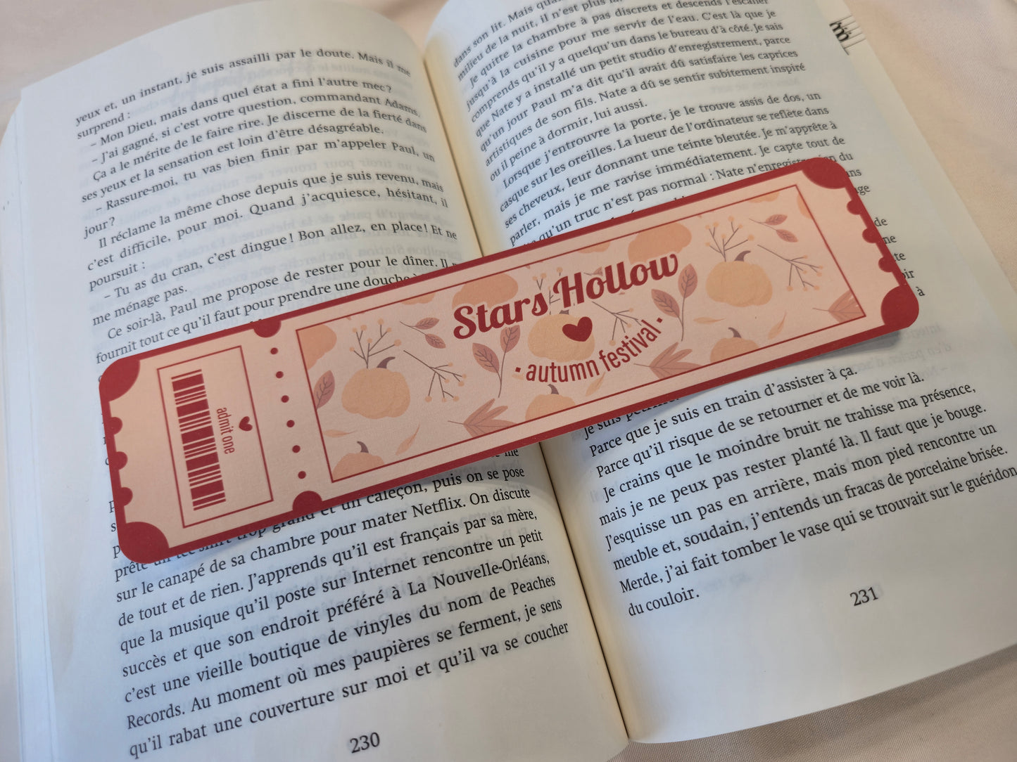 Marque-pages Gilmore Girls, Luke's Diner ♥ Collection Gilmore Girls