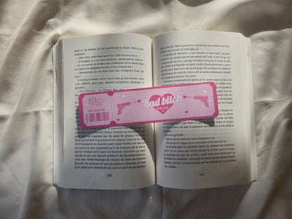 Marque-page Bad Bitch ♥ Collection Book Club