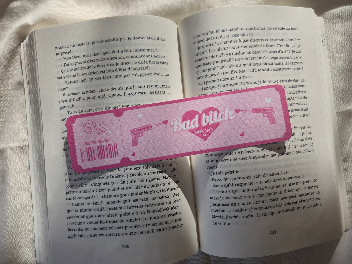 Marque-page Bad Bitch ♥ Collection Book Club