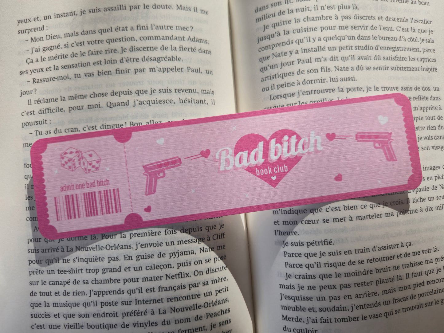 Marque-page Bad Bitch ♥ Collection Book Club