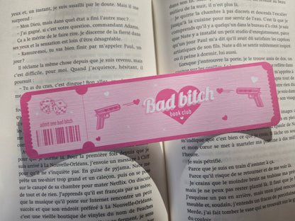 Marque-page Bad Bitch ♥ Collection Book Club