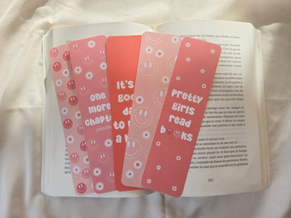 Smiley & Flower Bookmarks