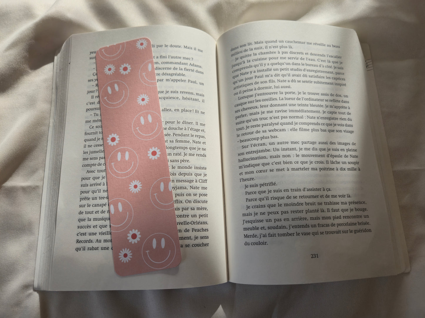 Smiley & Flower Bookmarks