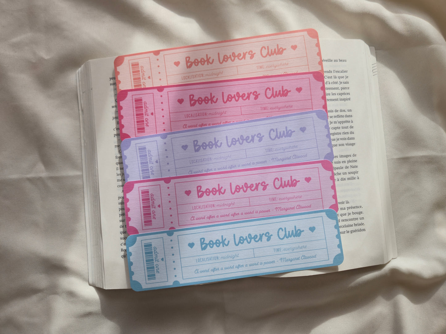Marque-pages ♥ Book Lovers Club ♥