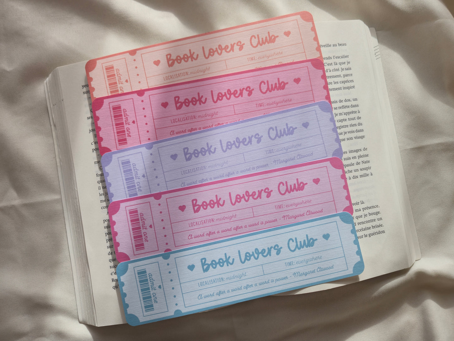 Marque-pages ♥ Book Lovers Club ♥