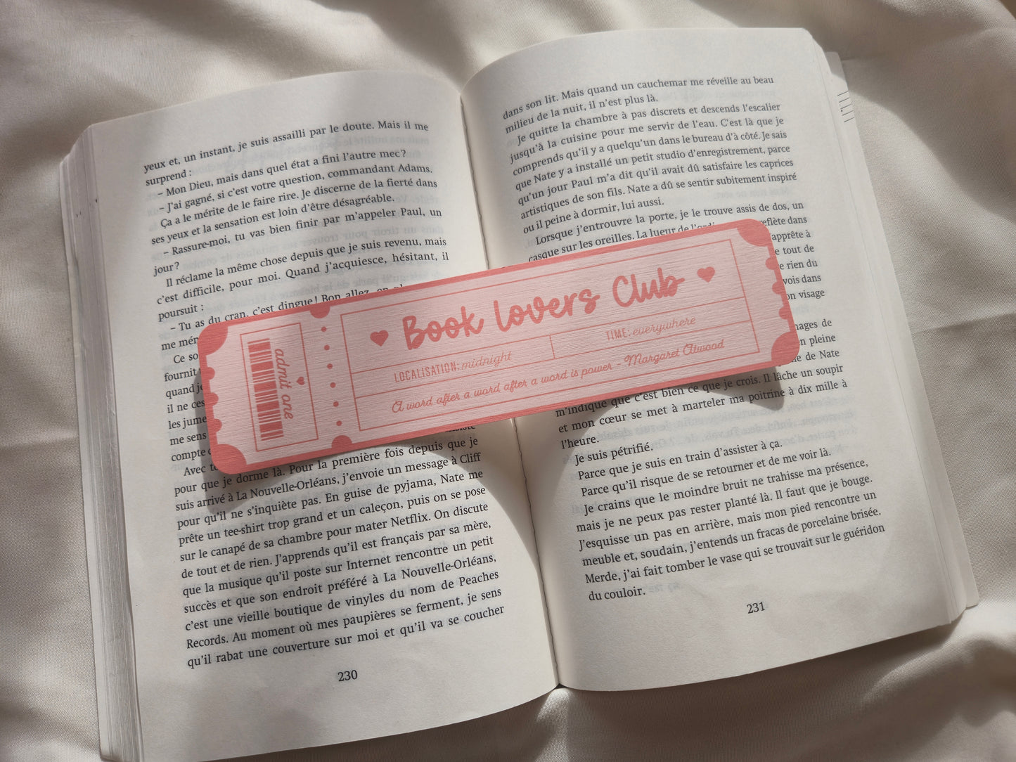 Marque-pages ♥ Book Lovers Club ♥