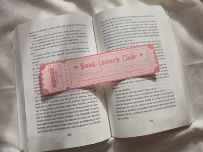 Marque-pages ♥ Book Lovers Club ♥