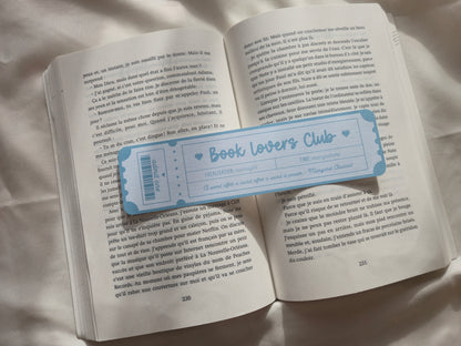 Marque-pages ♥ Book Lovers Club ♥