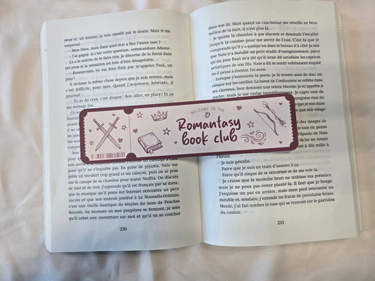 Marque-page Romantasy Book Club ♥ Collection Tropes