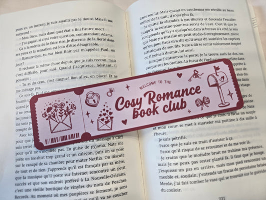 Marque-page Cosy Romance Book Club ♥ Collection Tropes