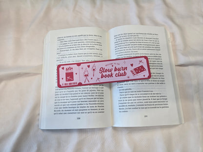 Marque-page Slow Burn Book Club ♥ Collection Tropes