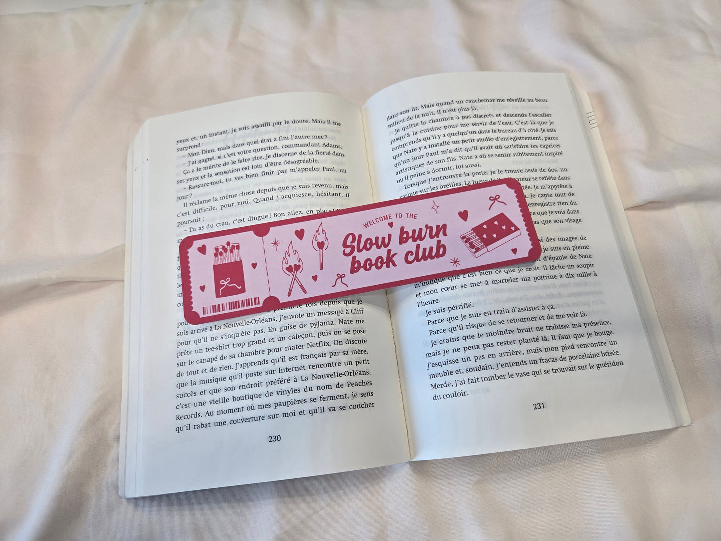 Marque-page Slow Burn Book Club ♥ Collection Tropes