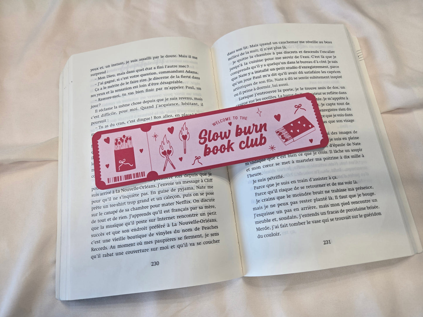 Marque-page Slow Burn Book Club ♥ Collection Tropes