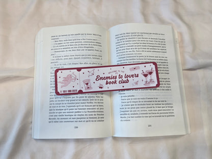 Marque-page Enemies to lovers Book Club ♥ Collection Tropes
