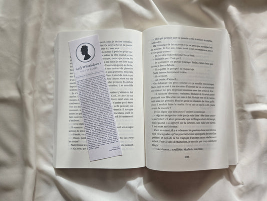 Lady Whistledown Bookmark ♥ Bridgerton Collection