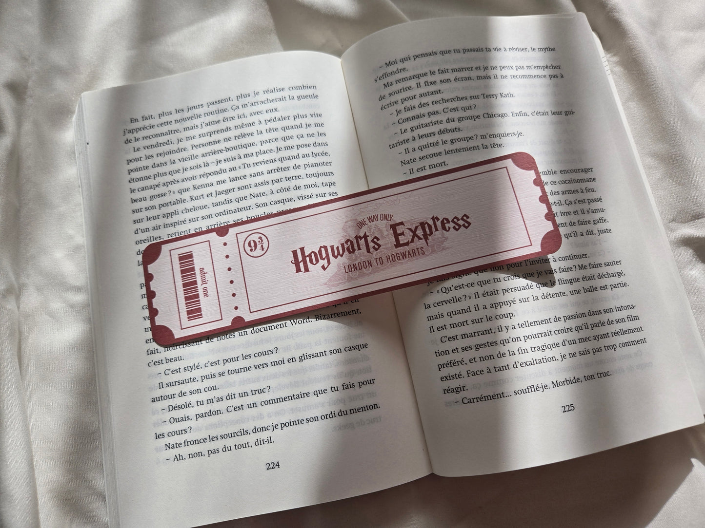 Marque-pages Tickets pour Poudlard ♥ Collection Harry Potter