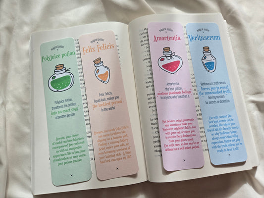 Magical Potions Bookmarks ♥ Harry Potter Collection