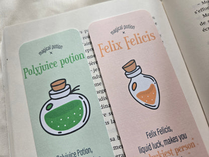Marque-pages Potions magiques ♥ Collection Harry Potter