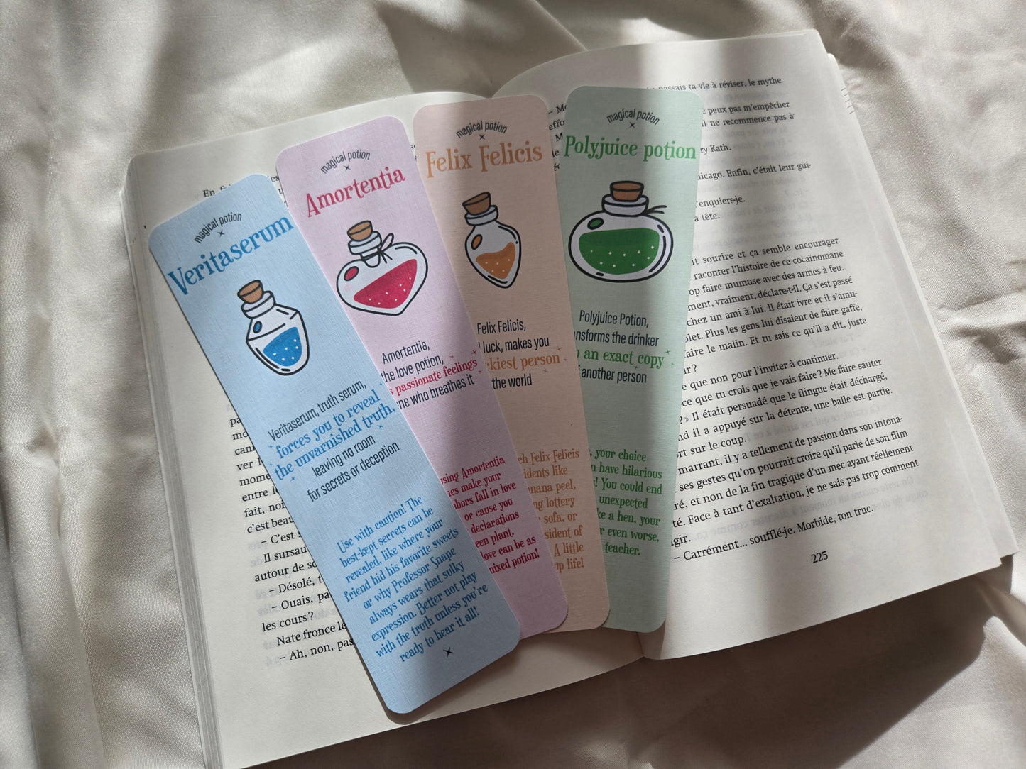 Marque-pages Potions magiques ♥ Collection Harry Potter