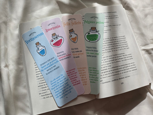 Magical Potions Bookmarks ♥ Harry Potter Collection