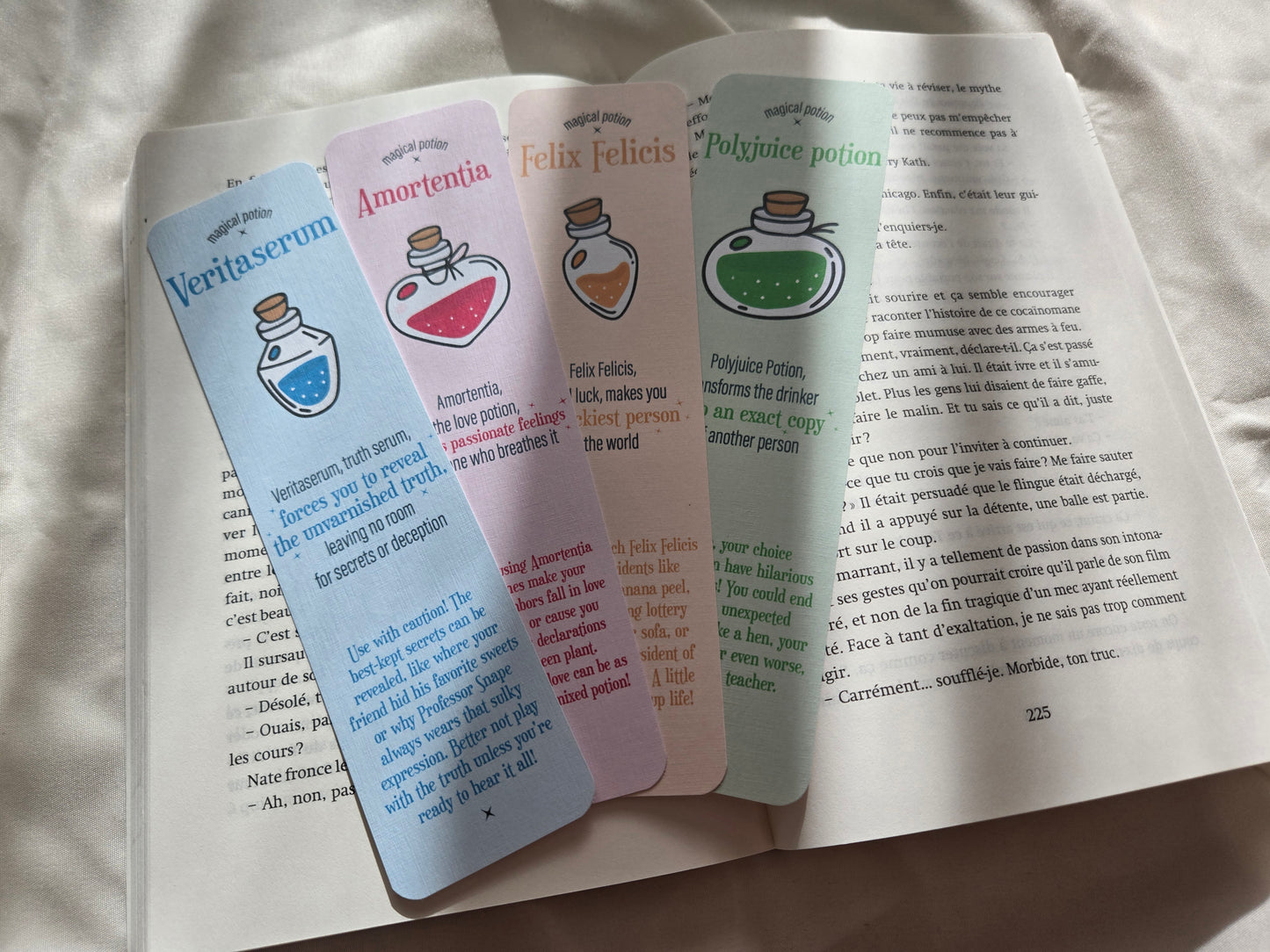 Marque-pages Potions magiques ♥ Collection Harry Potter
