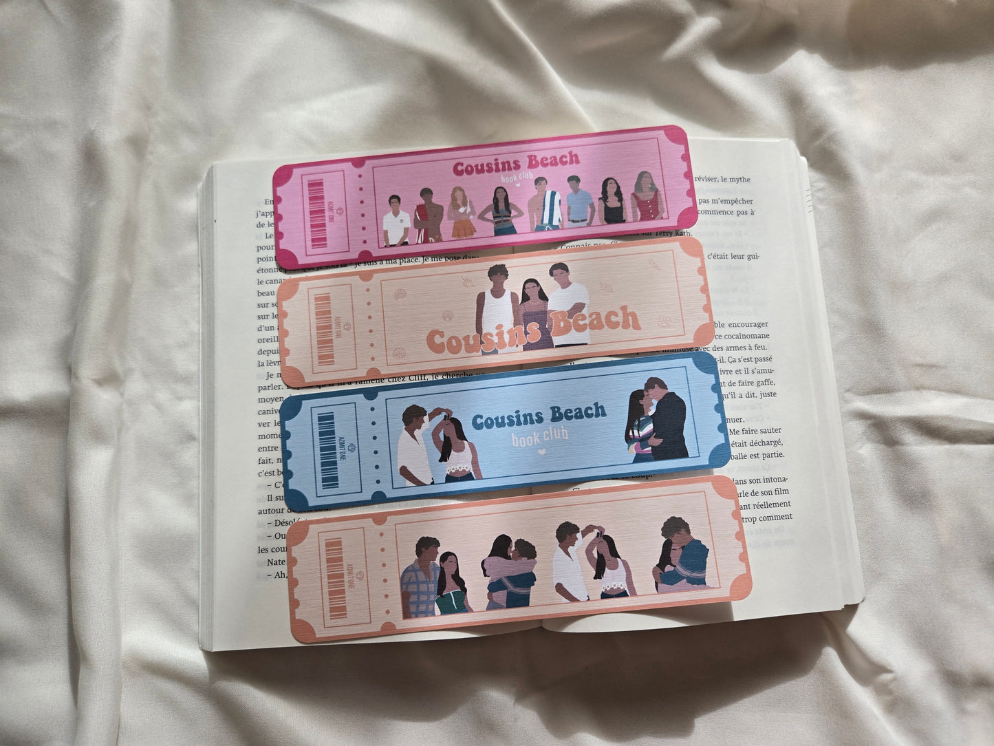 Marque-pages Conrad, Jeremiah, Belly ♥ Collection The Summer I Turned Pretty