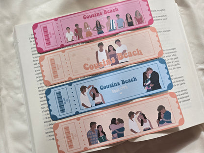 Marque-pages Conrad, Jeremiah, Belly ♥ Collection The Summer I Turned Pretty