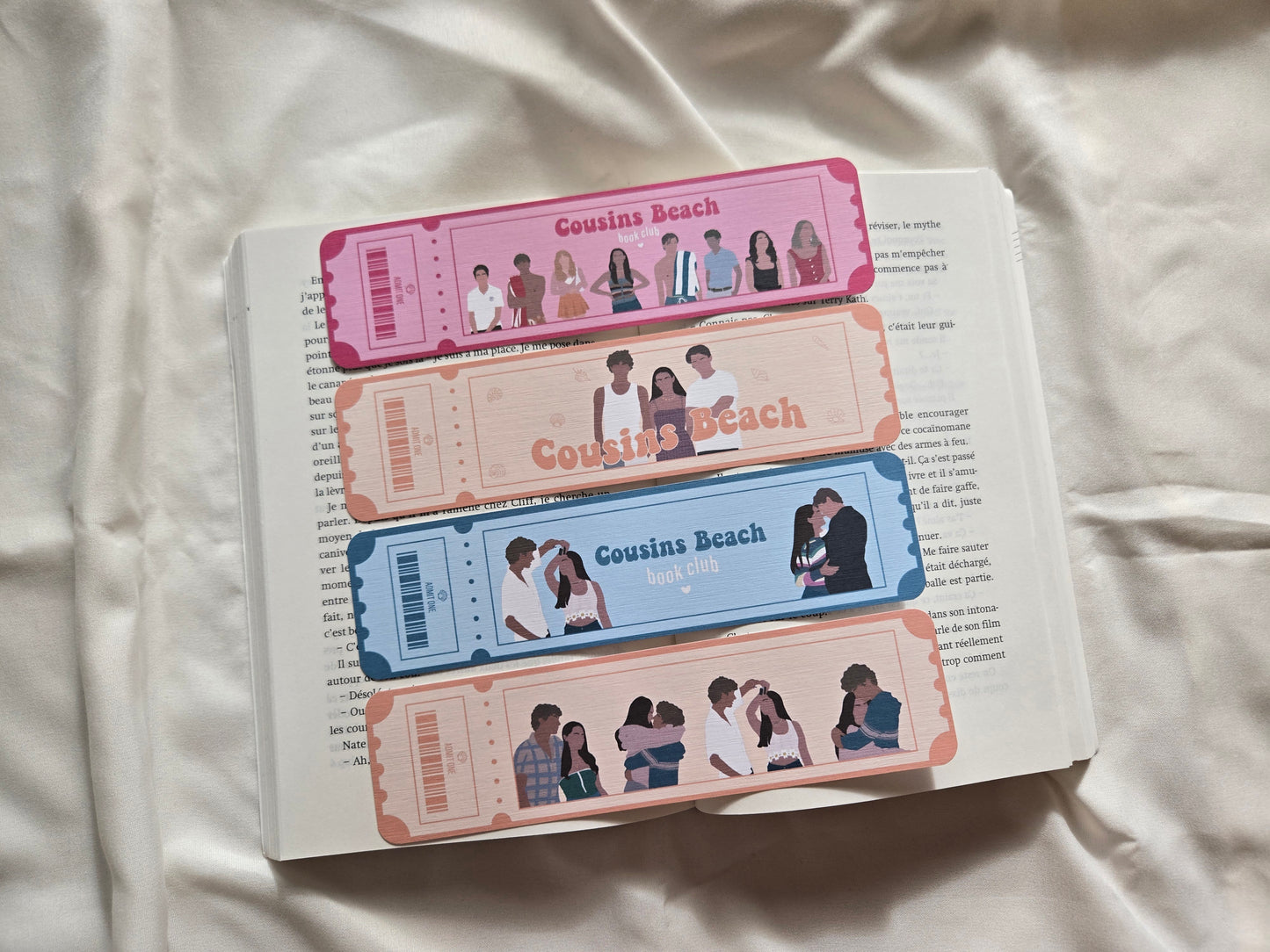 Marque-pages Conrad, Jeremiah, Belly ♥ Collection The Summer I Turned Pretty