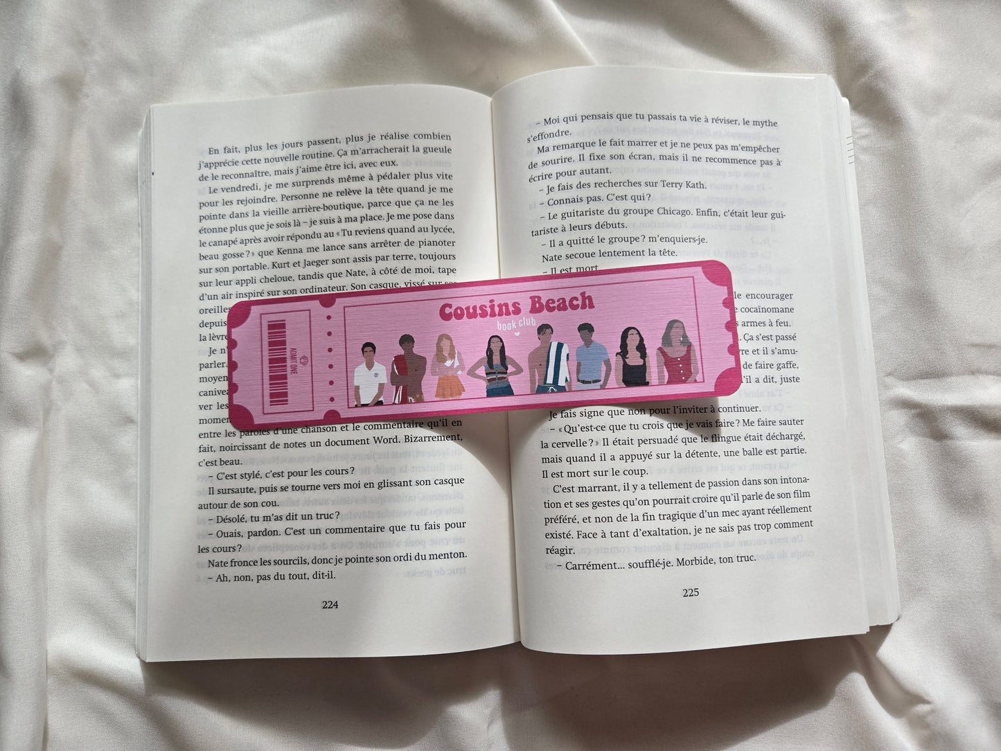 Marque-pages Conrad, Jeremiah, Belly ♥ Collection The Summer I Turned Pretty